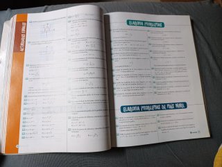 Libro de Matemáticas de 1° de bachillerato.