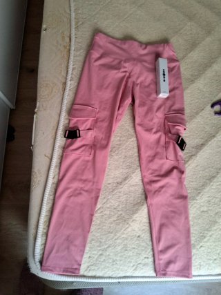 Pantalón rosa tipo maya
