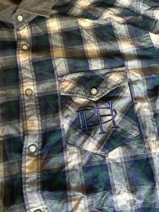 Camisa manga larga cuadros hombre Pedro del hierro