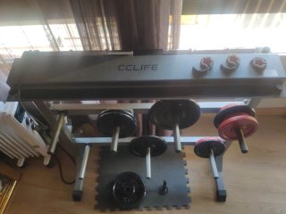 Soporte para discos y pesas