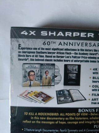 Matar a un Ruiseñor 4K UHD Blu-ray 60 Aniversario