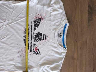 Camiseta Adidas Talla S Logo Trébol