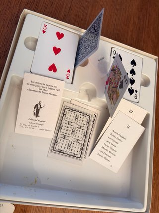 Juego de magia Juan Tamariz “Magia Potagia”