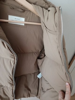 Plumas Zara Beige con Capucha