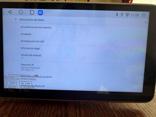 Pantalla Android 10,1” ESSGOO 1 DIN 4/64GB Carplay