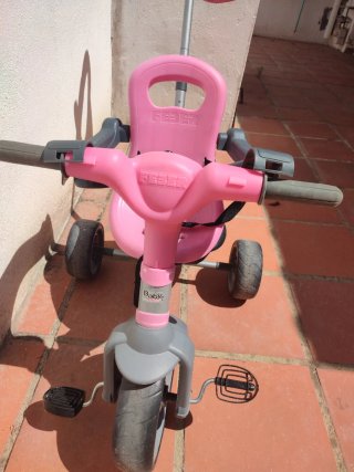 Triciclo Baby Plus Music Feber rosa