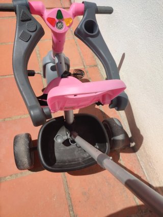 Triciclo Baby Plus Music Feber rosa
