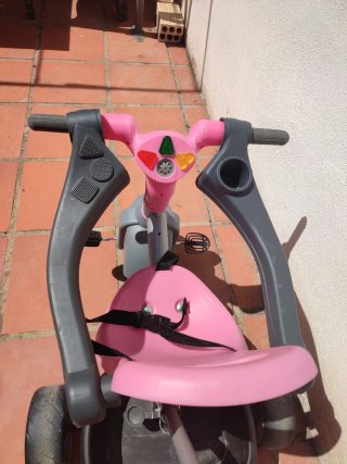 Triciclo Baby Plus Music Feber rosa
