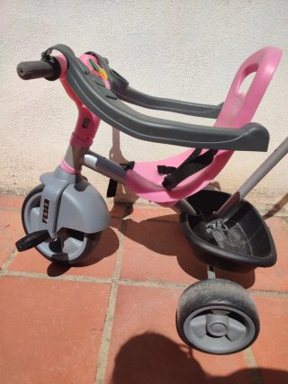 Triciclo Baby Plus Music Feber rosa
