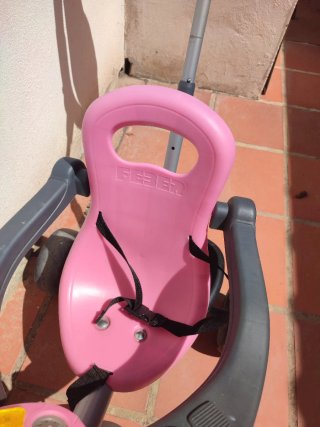 Triciclo Baby Plus Music Feber rosa