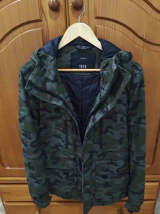 Chaqueta chico camuflaje