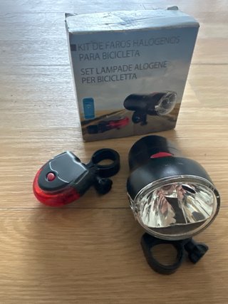 Kit Faros Halógenos Bicicleta