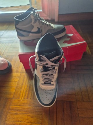 Nike Court Vision Mid NN Gris Fume