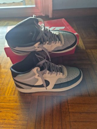 Nike Court Vision Mid NN Gris Fume