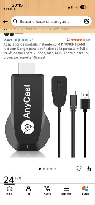 Anycast HDMI Dongle WiFi