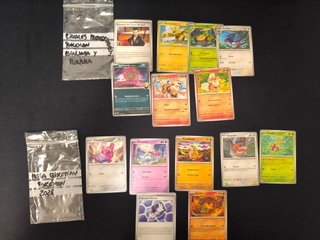 Lote cartas Pokémon - Castellano / 154 Cartas