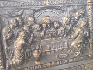 Cuadro Última Cena Jesús Relieve