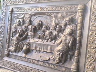 Cuadro Última Cena Jesús Relieve