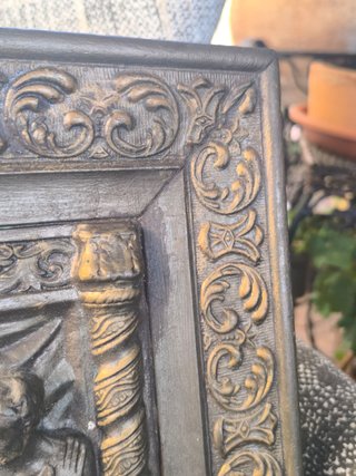 Cuadro Última Cena Jesús Relieve
