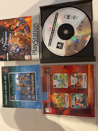 Juego PS1 Aladdin La Venganza de Nasira