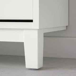 Zapatero blanco 4 compartimentos