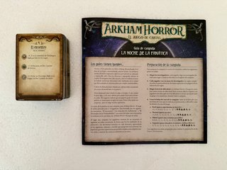 Arkham Horror LCG: La Noche de la Fanática