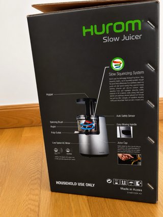 Licuadora Hurom HH Slow Juicer Exprimidor Zumo