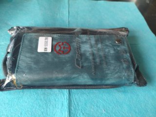 Funda S25 ultra Cartera Piel Sintética Azul Verdos