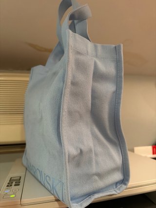Bolso azul Swarovski