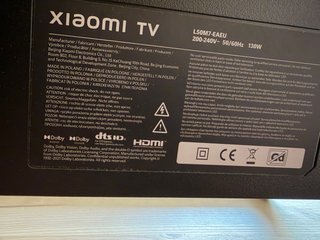 Televisión Xiaomi 50 3 años