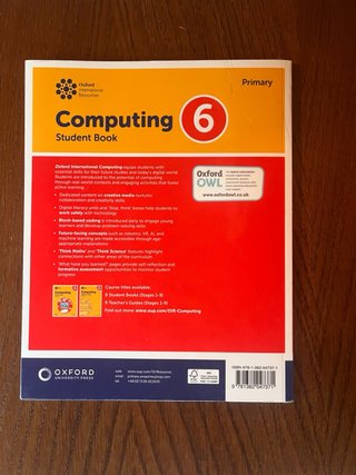 Oxford International Primary Computing Student ...