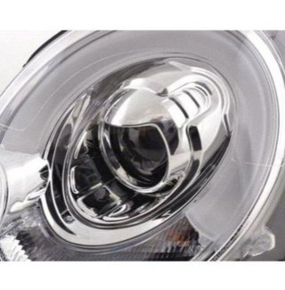 Faros Luz diurna Mini One / Cooper 06-10 Cromo