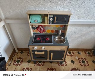 Lote Juguetes: Cocinita, Trona, Cuna