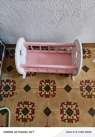 Lote Juguetes: Cocinita, Trona, Cuna