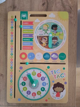 Calendario Reloj Eureka Kids