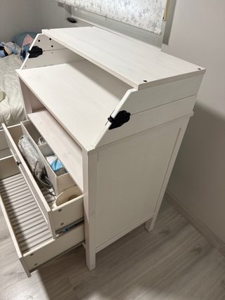 Cambiador madera convertible IKEA