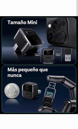 Ottocast Mini CarPlay Android Auto Inalámbrico
