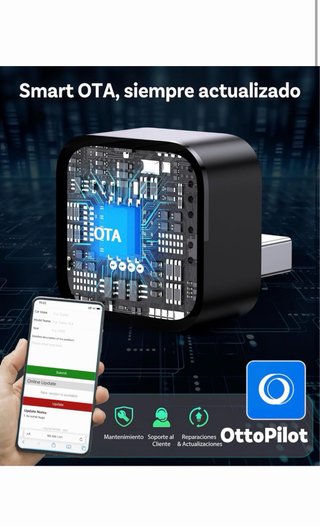 Ottocast Mini CarPlay Android Auto Inalámbrico