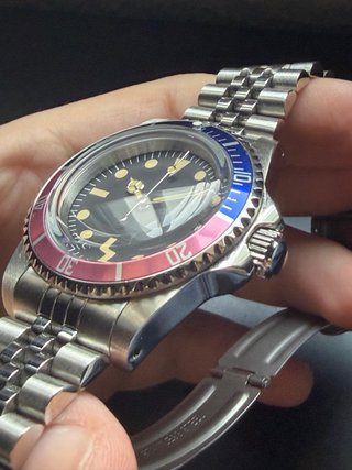 Reloj NH35 Automático Tipo Submariner Vintage
