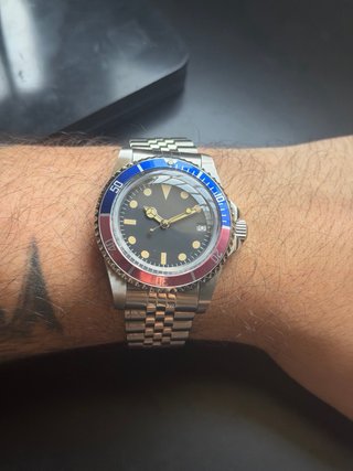 Reloj NH35 Automático Tipo Submariner Vintage