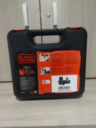 Taladro Inalámbrico Black+Decker BL188KB 18V
