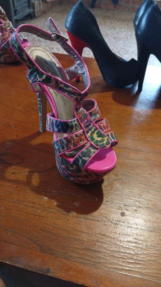 Zapatos de plataforma talla 36