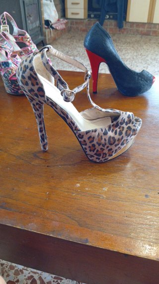 Zapatos de plataforma talla 36
