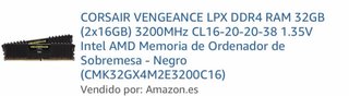 Corsair Vengeance LPX 32GB DDR4 RAM