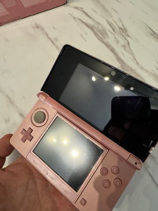 Nintendo 3DS Rosa Completa Boxata