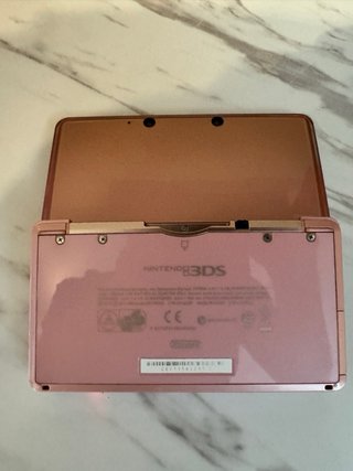 Nintendo 3DS Rosa Completa Boxata