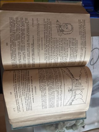 Libro antiguo Enciclopedia tercer grado