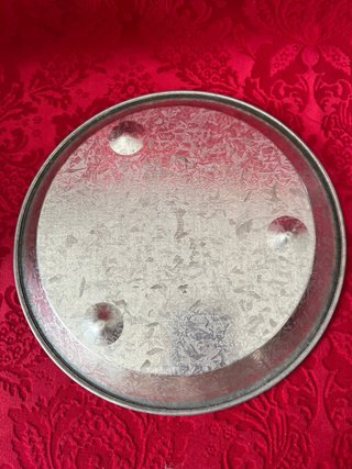 2 set piccoli portavasi metallo zincato