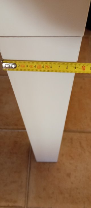 Mesa de comedor blanca