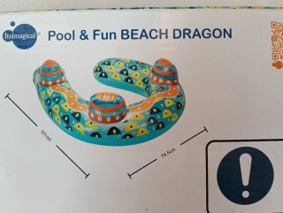 Hinchables : dragón y tabla ambos Itsmagical